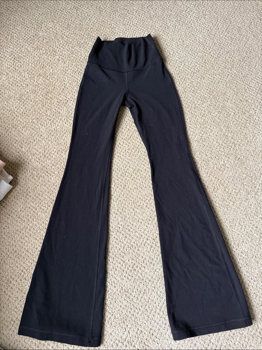 TNA Black High-Rise Flare Yoga Pants